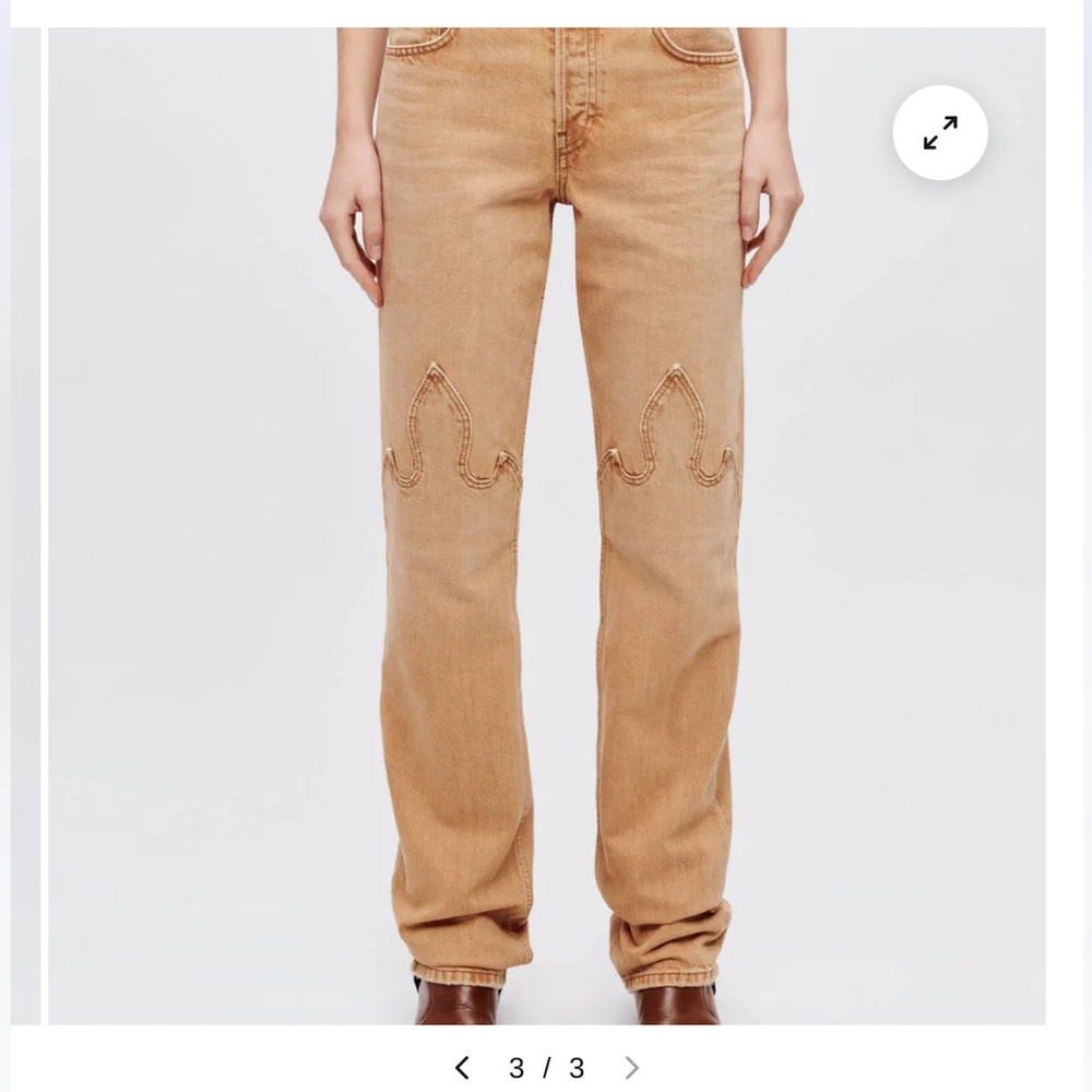 Re/done western desert jeans